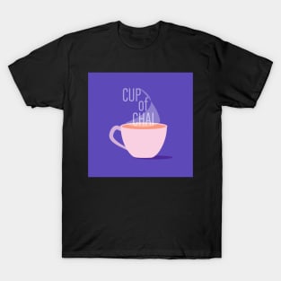 CupOfChai Purple T-Shirt